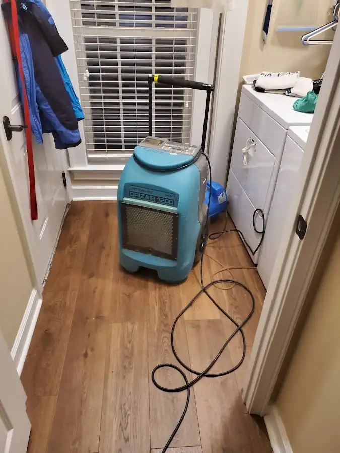 Commercial dehumidifier deployed for Flood Damage Cleanup in Limerick